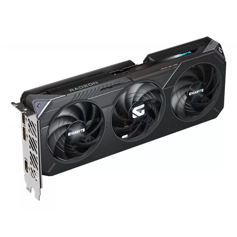 GIGABYTE Radeon RX 9060 XT GAMING 16G vaizdo plokštė – 16 GB GDDR6, 128 bit, PCI-E 5.0, 3230 MHz branduolio dažnis, 2× DisplayPort, 1× HDMI, GV-R9060XTGAMING-16GD