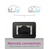 ICY BOX IB-HUB1419-LAN USB 3.2 Gen 1 (3.1 Gen 1) Type-A juodas