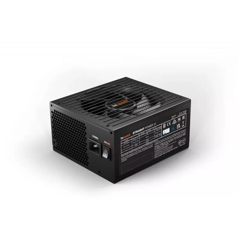 be quiet Straight Power 12 maitinimo blokas 750 W 20+4 pin ATX ATX juodas