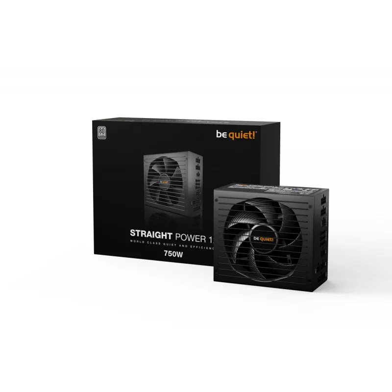 be quiet Straight Power 12 maitinimo blokas 750 W 20+4 pin ATX ATX juodas
