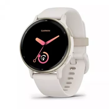 Sportinis laikrodis GARMIN Vivoactive 5 — 42 mm aliuminio/polimero korpusas, AMOLED 1,2 colio, GPS/GLONASS/Galileo, širdies ritmo ir SpO2, 5 ATM, 11 dienų baterija