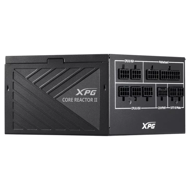 XPG COREREACTOR II 850W maitinimo blokas, 850 W, 100–240 V, 47–63 Hz, 12 A, 22 A, 62,5 A