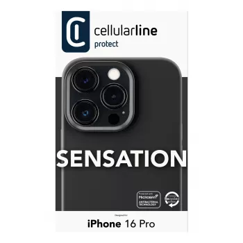 Cellularline Sensation - iPhone 16 Pro Minkštas silikoninis dėklas