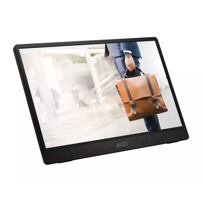 Monitorius MSI PRO MP161DE E2, 39,6 cm (15,6 colio), Full HD, IPS, LED, juodas