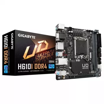 Motininė plokštė GIGABYTE H610I DDR4, Intel LGA 1700, Mini-ITX