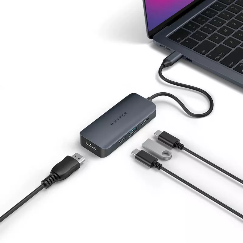 Targus HyperDrive Next USB Type-C mėlynas