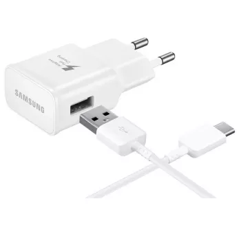 Samsung EP-TA20 Universal USB-C įkroviklis baltas