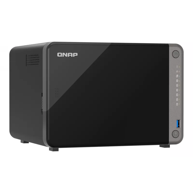 QNAP TS-AI642-8G NAS / saugojimo serveris Bokštas ARM Cortex-A76 8 GB Juoda