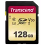 Flash atminties kortelė Transcend 128 GB SDXC UHS-I 500S