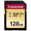 Flash atminties kortelė Transcend 128 GB SDXC UHS-I 500S