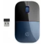 HP Z3700 Blue belaidė pelė, ambidekstrinė, optinė, RF belaidė, 1200 DPI, mėlyna