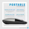 HP Z3700 Blue belaidė pelė, ambidekstrinė, optinė, RF belaidė, 1200 DPI, mėlyna