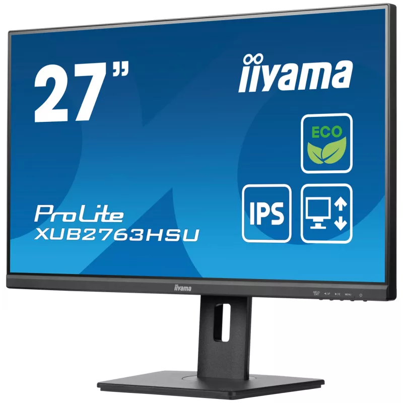 IIYAMA ProLite XUB2763HSU-B1 27 colių Full HD LED monitorius