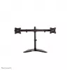 Neomounts NM-D335DBLACK monitorio stovas 10-27 colių, spaustuvas/ant stalo/per angą, 8 kg, 100x100 mm, juodas