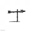 Neomounts NM-D335DBLACK monitorio stovas 10-27 colių, spaustuvas/ant stalo/per angą, 8 kg, 100x100 mm, juodas