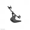 Neomounts NM-D335DBLACK monitorio stovas 10-27 colių, spaustuvas/ant stalo/per angą, 8 kg, 100x100 mm, juodas