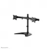 Neomounts NM-D335DBLACK monitorio stovas 10-27 colių, spaustuvas/ant stalo/per angą, 8 kg, 100x100 mm, juodas