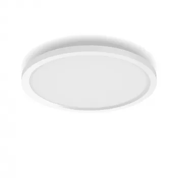 Philips Hue White and colour ambience Surimu Round Panel protingas lubinis šviestuvas, Bluetooth/Zigbee, baltas, LED, nekeičiama lemputė