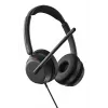 Lenovo 4Z21P85373 laidinės ausinės su mikrofonu, galvos lankas, biuro / skambučių centro darbui, USB Type-C / USB Type-A, juodos spalvos