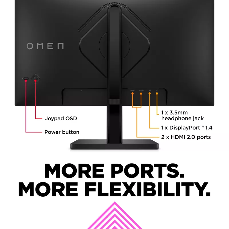 OMEN by HP 23.8 colio FHD 165 Hz žaidimų monitorius - OMEN 24