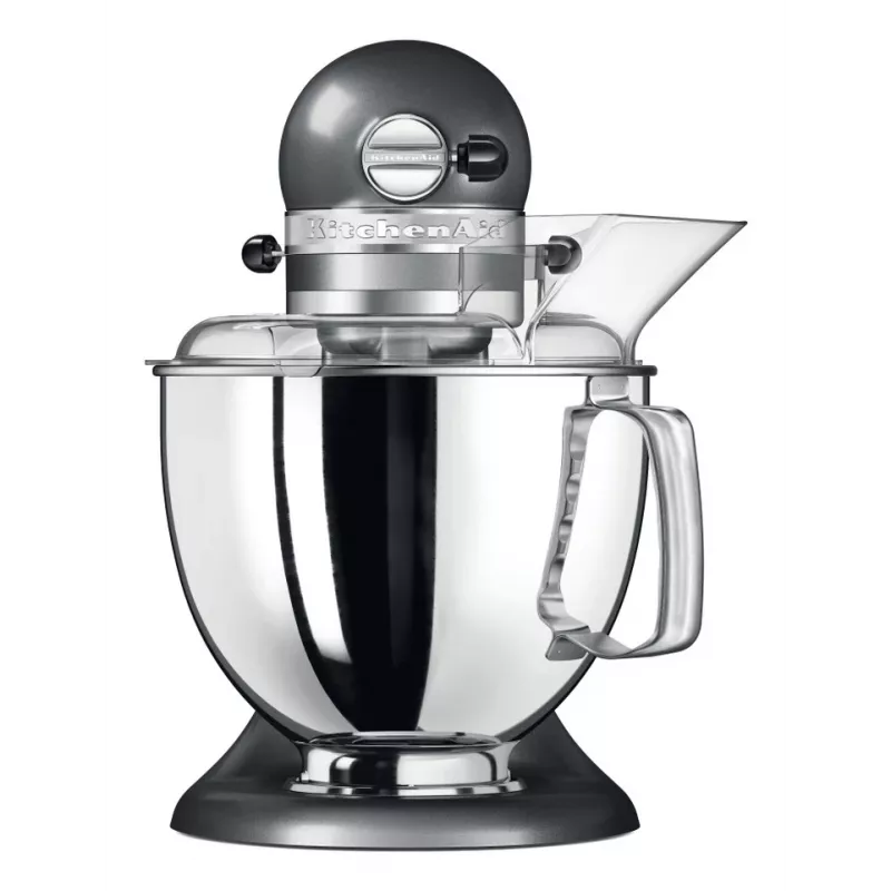Virtuvinis kombainas KITCHENAID Artisan 300 W 4,8 L nerūdijančio plieno dubuo sidabrinis