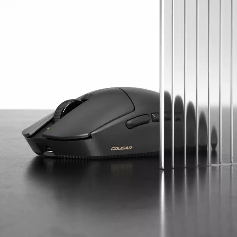COUGAR Revenger Pro 4K, belaidė žaidimų pelė, juoda
