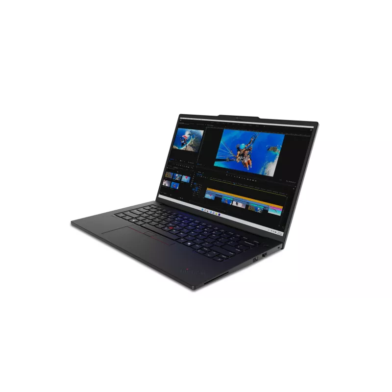 Nešiojamas kompiuteris Lenovo ThinkPad P14s Gen 5 (Intel) Intel Core Ultra 7 165H 36,8 cm (14,5 colio) 3K 64 GB DDR5-SDRAM 2 TB SSD NVIDIA RTX 500 Ada Wi-Fi 6E (802.11ax) Windows 11 Pro juodas