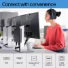 HP E-Series E24 G4 FHD Monitorius, 60,5 cm (23,8 col.), 1920 x 1080 pikseliai, Full HD, LCD, 5 ms, Juodas