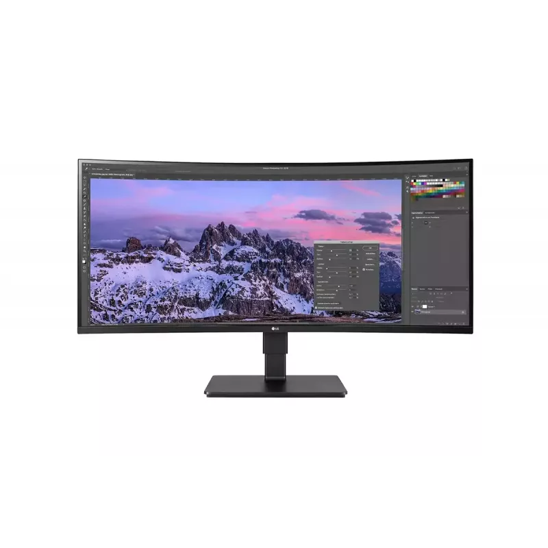 LG 35BN77CP-B.AEU 35 colių išlenktas QHD LED monitorius, 3440x1440, VA, juodas
