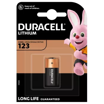 Baterija Duracell 123106 CR123A ličio vienkartinė
