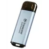 TRANSCEND ESD300C 1TB nešiojamas SSD, USB Type-C, 3D NAND Flash, dangaus mėlyna