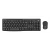 LOGITECH MK295 tylus belaidis klaviatūros ir pelės rinkinys – grafitas – Qwertz Šveicarija/Liuksemburgas