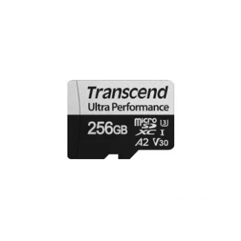 TRANSCEND Micro SDXC 340s - 256GB UHS-I U3 Class 10 3D NAND Flash