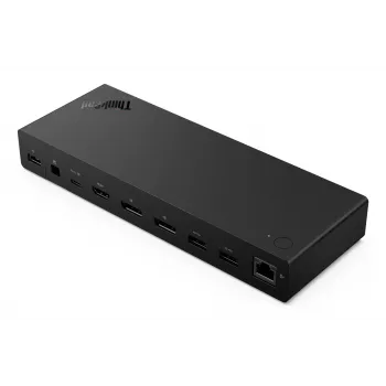 Lenovo ThinkPad USB4 Dock 5000 belaidžio ryšio stotelė Thunderbolt 4 juoda