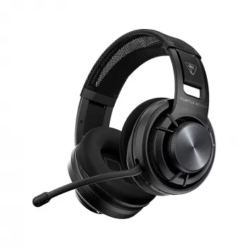Turtle Beach Atlas Air belaidės atviros ausinės žaidimams asmeniniame kompiuteryje su 24 bitų aukštos ištikimybės garsu, transliacijų klasės mikrofonu, plūduriuojančiais ausų gaubtais, atminties putomis ir Bluetooth