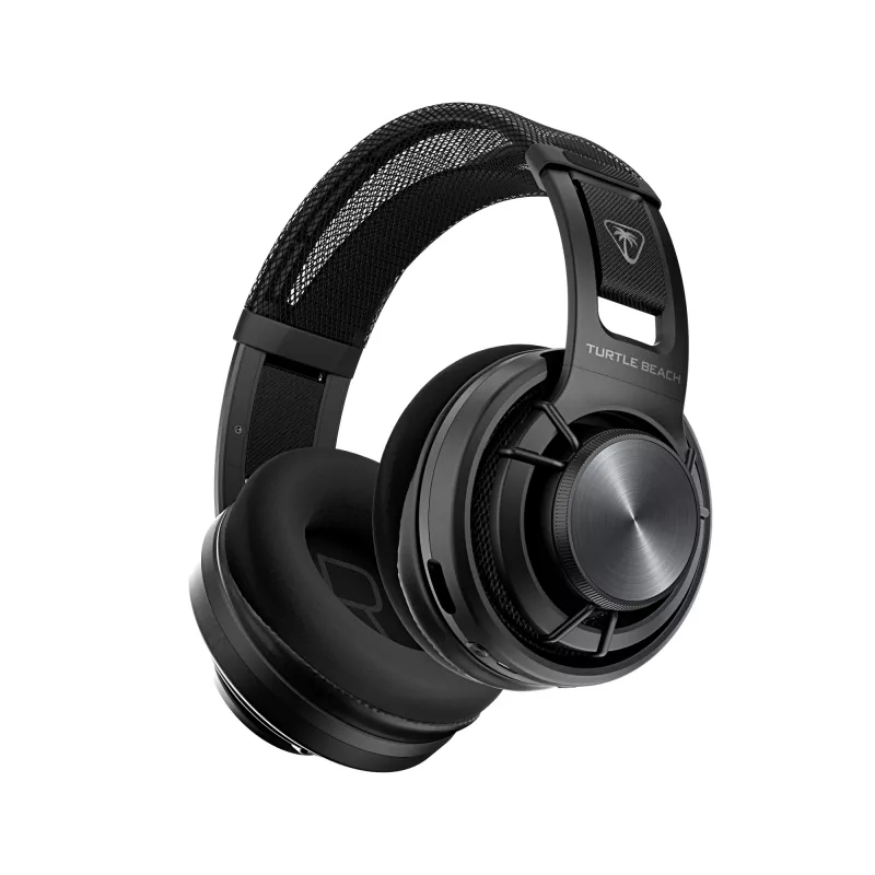 Turtle Beach Atlas Air belaidės atviros ausinės žaidimams asmeniniame kompiuteryje su 24 bitų aukštos ištikimybės garsu, transliacijų klasės mikrofonu, plūduriuojančiais ausų gaubtais, atminties putomis ir Bluetooth
