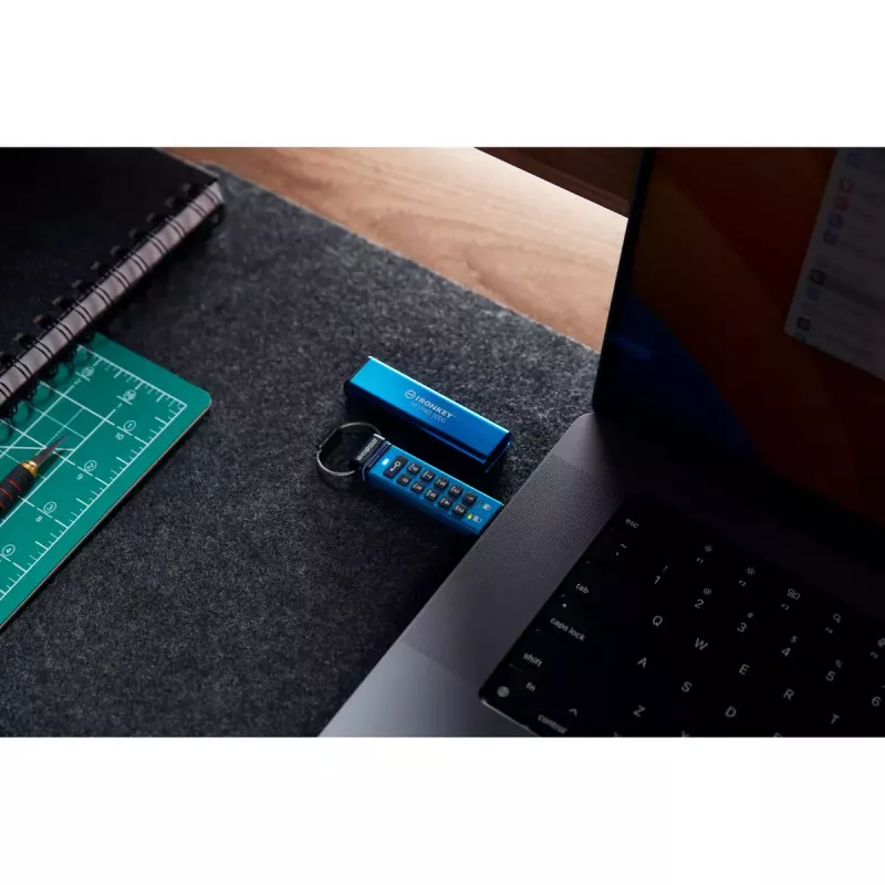 Kingston Technology IronKey 256GB USB-C klaviatūra 200C, FIPS 140-3 Lvl 3 AES-256