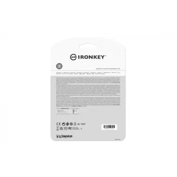 Kingston Technology IronKey 16GB Vault Privacy 50 AES-256 šifruotas, FIPS 197