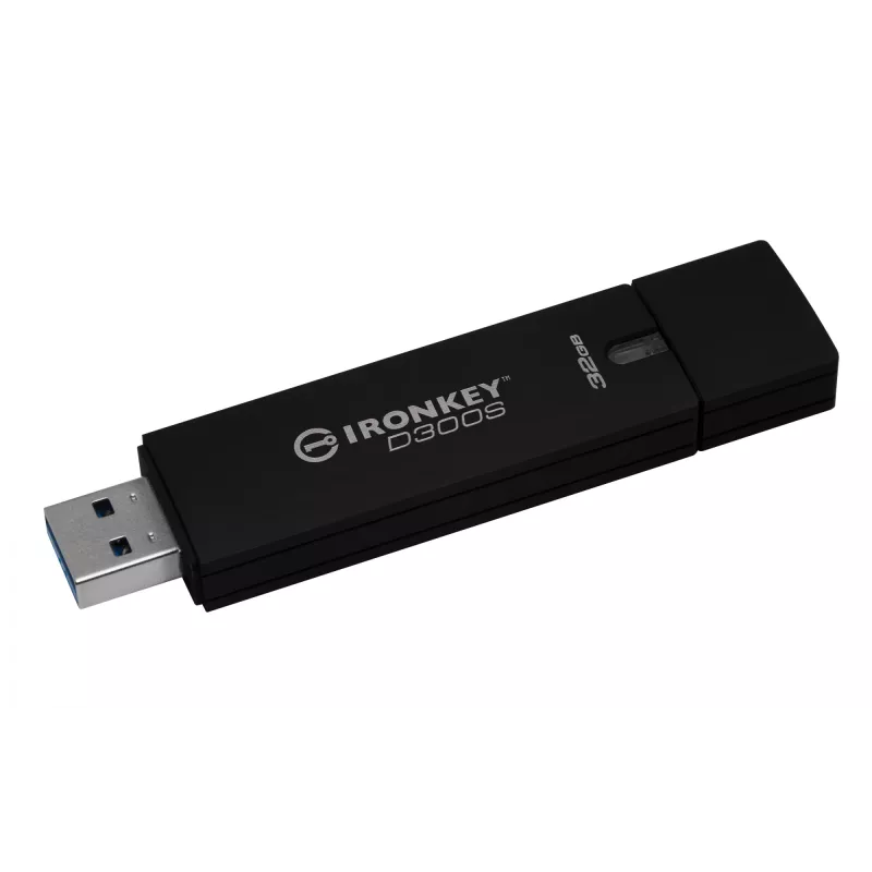 Kingston Technology IronKey 32GB D300S AES 256 XTS šifruota USB atmintinė