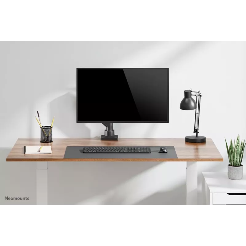 Neomounts DS70-450BL1 Monitorinis laikiklis 17-42 colių – dujinis spyruoklinis – Topfix – 180° stabdiklis