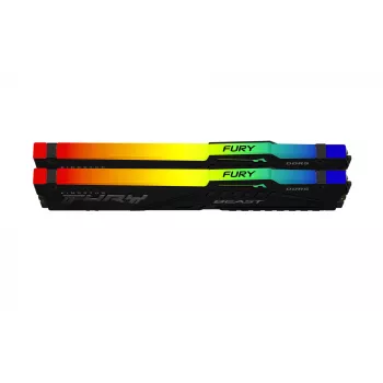 Kingston FURY Beast DDR5 16 GB (2x8 GB) 5600MT/s CL36 RGB EXPO atminties rinkinys