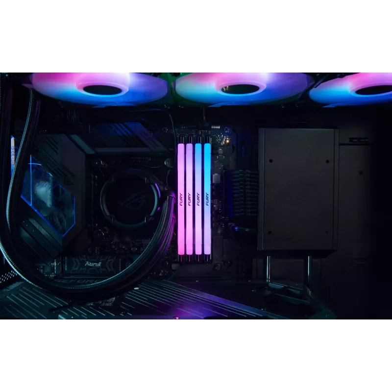 Kingston FURY Renegade RGB 96GB (2x48GB) DDR5 6000MHz CL32 atminties rinkinys