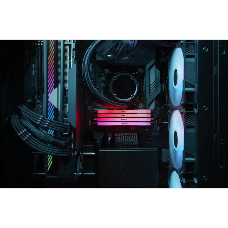 Kingston FURY Renegade RGB 96GB (2x48GB) DDR5 6000MHz CL32 atminties rinkinys