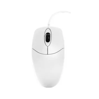 Contour Design Active Key Contour IP68 plaunama pelė su slinkimo ratuku, laidinė, balta PMJ1