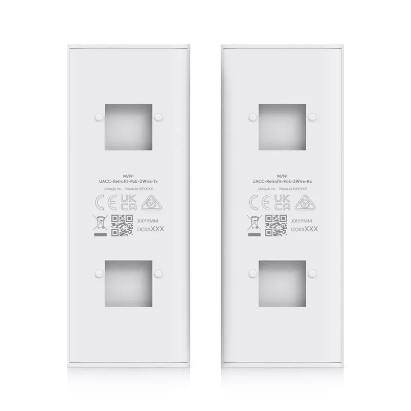 Tinklo siųstuvas-imtuvas Ubiquiti UACC-Retrofit-PoE-2Wire 750 m 85 Mbit/s