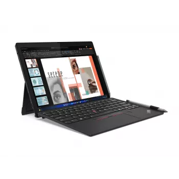 Lenovo ThinkPad X12 Detachable Gen 2 hibridinis nešiojamasis kompiuteris (2-in-1) 31,2 cm (12,3 colių) jutiklinis Full HD+ Intel Core Ultra 5 134U 16 GB LPDDR5x-SDRAM 512 GB SSD Wi-Fi 6E Windows 11 Pro