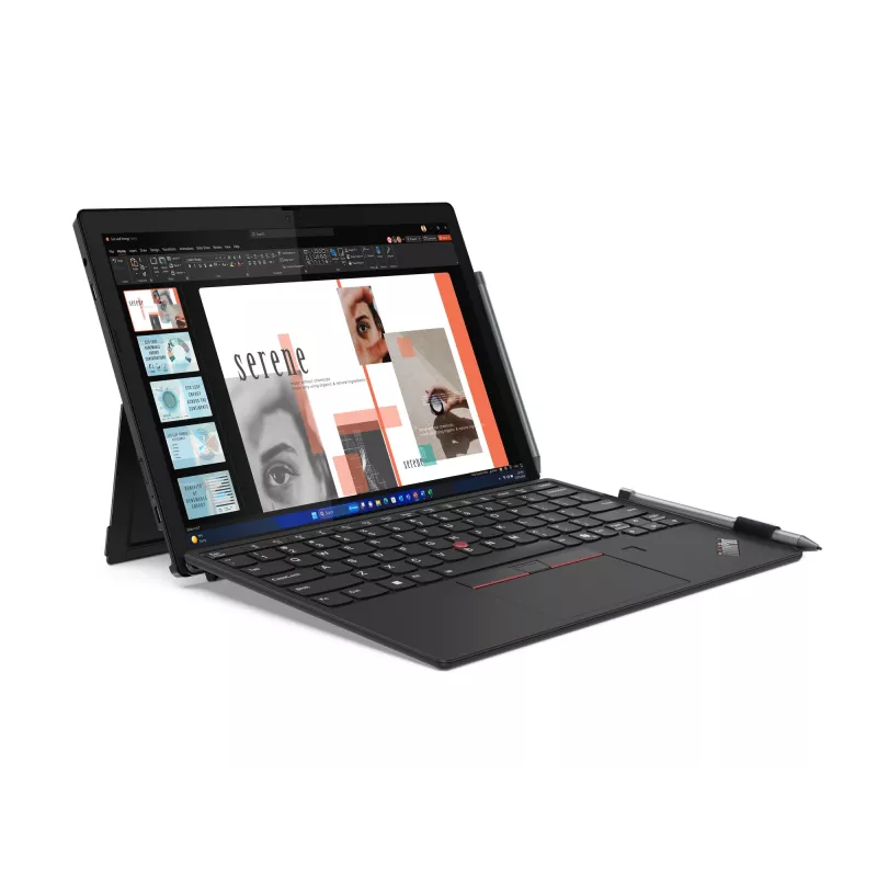 Lenovo ThinkPad X12 Detachable Gen 2 hibridinis nešiojamasis kompiuteris (2-in-1) 31,2 cm (12,3 colių) jutiklinis Full HD+ Intel Core Ultra 5 134U 16 GB LPDDR5x-SDRAM 512 GB SSD Wi-Fi 6E Windows 11 Pro