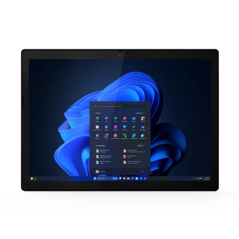 Lenovo ThinkPad X12 Detachable Gen 2 hibridinis nešiojamasis kompiuteris (2-in-1) 31,2 cm (12,3 colių) jutiklinis Full HD+ Intel Core Ultra 5 134U 16 GB LPDDR5x-SDRAM 512 GB SSD Wi-Fi 6E Windows 11 Pro