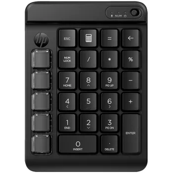HP 435 programuojama belaidė klaviatūra, Bluetooth, juoda