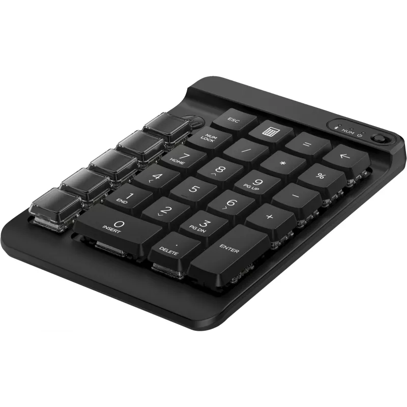 HP 435 programuojama belaidė klaviatūra, Bluetooth, juoda